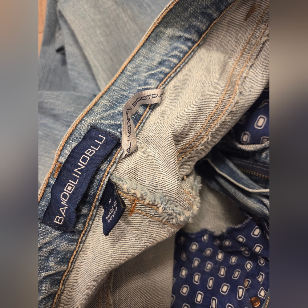 BandolinoBlu Light Blue Cali Modern Boot Cut Jeans - Picture 6 of 7